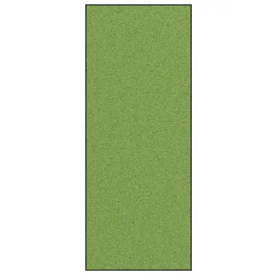 vidaXL Pralni predpražnik Zelen 120x300 cm