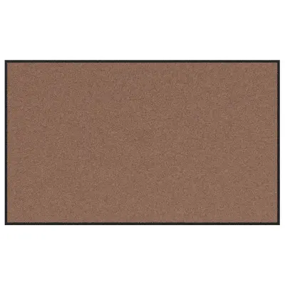 vidaXL Rjava pravokotna preproga 90x150 cm