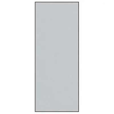 vidaXL Pravokotni Predpražnik Siva 120x300 cm