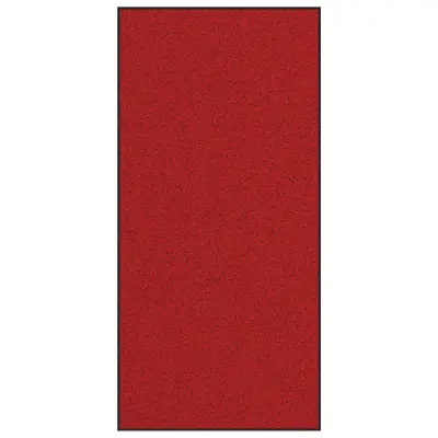 vidaXL Pralen Predpražnik Rdeč 120x250 cm
