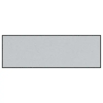 vidaXL Pravokoten predpražnik siva 60x180 cm