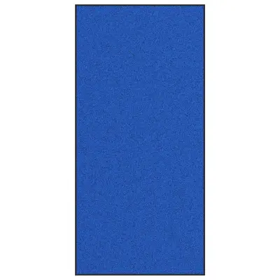 vidaXL Preproga Peresljiv Modra 120x250 cm