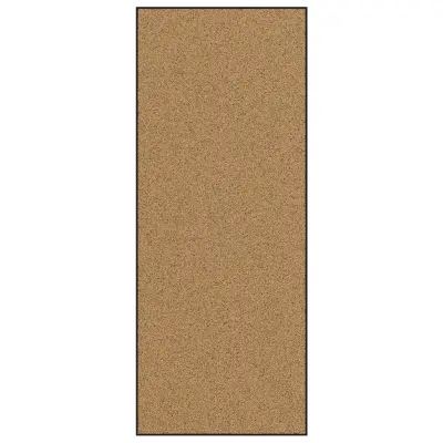 vidaXL Predpražnik Pralni Krem 120x300 cm