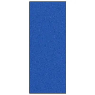 vidaXL Pralni Predpražnik Modra 120x300 cm