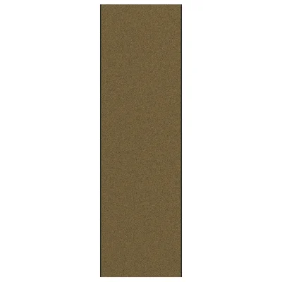 vidaXL Predpražnik, pralni, rjav, 120x400 cm