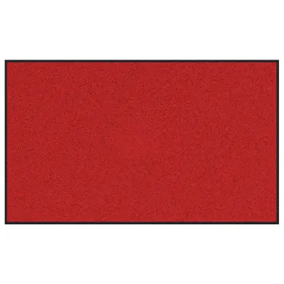 vidaXL Rdeč Pravokotni Predpražnik 90x150 cm