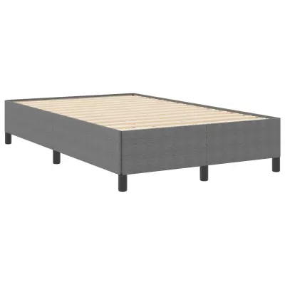 vidaXL Postelja Svetlo siva 120x200 cm Iz žametne tkanine