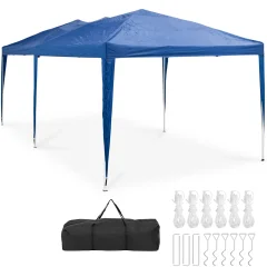 Vodotesen vrtni paviljonski šotor 3 x 6 m