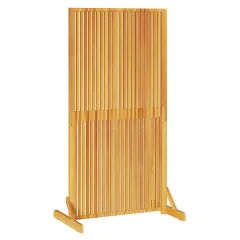 vidaXL Zasebnostni zaslon za notranjo/ zunanje uporabo 150 cm iz trdega akacijevega lesa