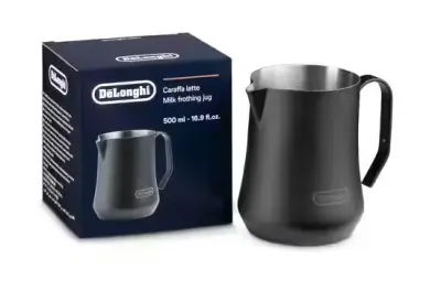 DE"LONGHI Vrč za penjenje mleka 500 ml DLSC082 črn