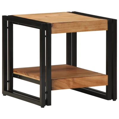 vidaXL Kavne mizice 40x50x38 cm Trden akacijev les