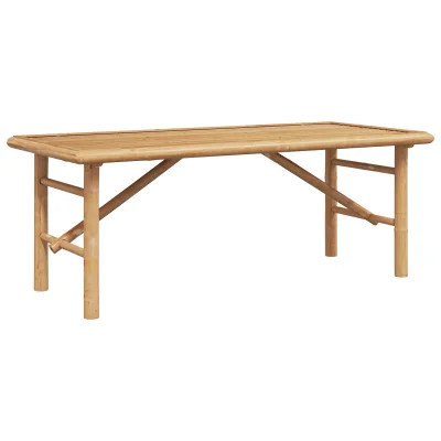 vidaXL Klubska miza 110x50x43 cm Bambus