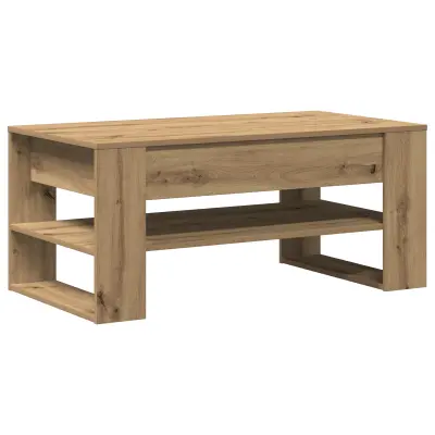 vidaXL Klubska miza iz umetnega lesa 102x55x45 cm