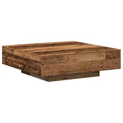 vidaXL Kavni stoli Stari les 100x100x31 cm