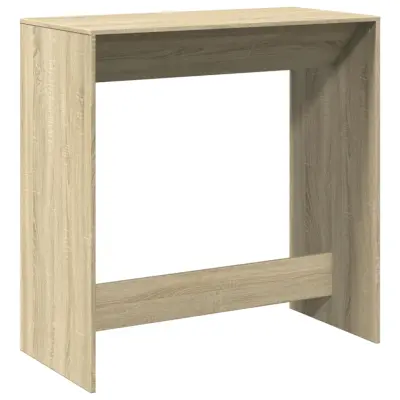 vidaXL Barska miza sonoma hrast 102x50x103,5 cm inženirski les