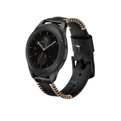 Premium Usnjen Pas za Galaxy Watch Active - 20mm