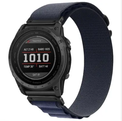 Najlonski pašček za uro Garmin Fenix 8/8S/6X/7X/Pro/Tactix  22 mm