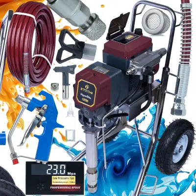 ZENTHRIL DELTA L, 4000W 23MPA 0,043", 8L/MIN, LAKIRNA IN POLNILNA ENOTA SERIJE HYPERELITE