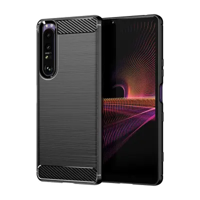 Zaščitna torbica iz TPU za Sony Xperia 1 III - črna