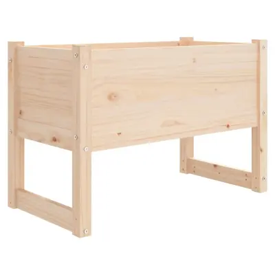 Cvetlični Lonec - Visoka greda 78x40x52 cm trdna borovina