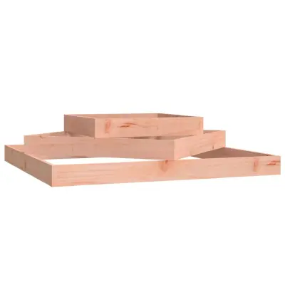 Cvetlični Lonec - Visoka greda 112x112x27 cm trden les douglas