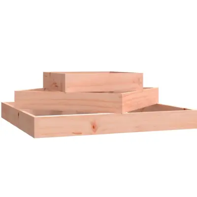 Cvetlični Lonec - Visoka greda 83x83x27 cm trden les douglas
