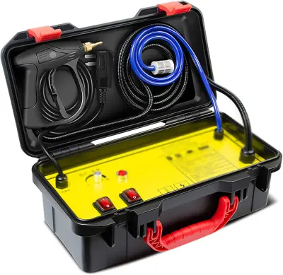 Parni Čistilec 3200W, 3.5 Bar Visok Tlak, Za Zavese, Sedeže, Tla, Okna, Odstranjevanje Madežev