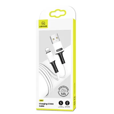 USAMS LIGHTNING CABLE 2A FAST CHARGE 1M ZA IPHONE, IPAD, IPOD BEL