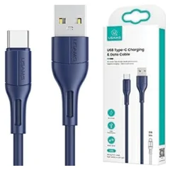USAMS USB-C 2A KABEL ZA HITRO POLNJENJE 1M MODER ZA TELEFON, TABLICO, PRENOSNIK