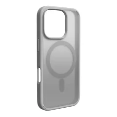 SILIKONSKI OVITEK PURO GRADIENT ZA MAGSAFE ZA IPHONE 16 PRO MAX SREBRN