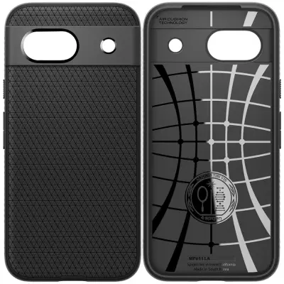 SPIGEN OVITEK LIQUID AIR CASE ZA GOOGLE PIXEL 8A MAT ČRNA