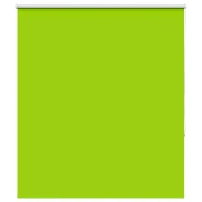 vidaXL Roleta Blackout listi zeleni 140x150 cm Širina tkanine 136,6 cm