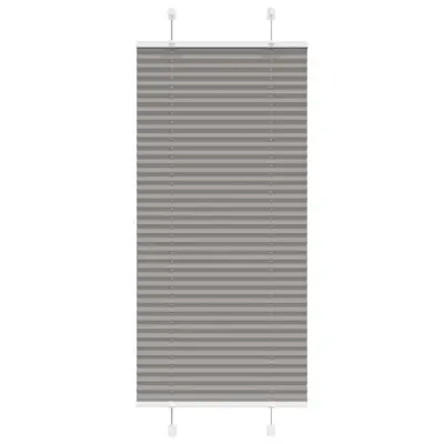 vidaXL Plisirana žaluzija Antracit 55x150 cm Širina tkanine 54,4 cm