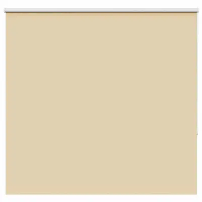 vidaXL Roleta Blackout bež 160x175 cm Širina tkanine 156,6 cm