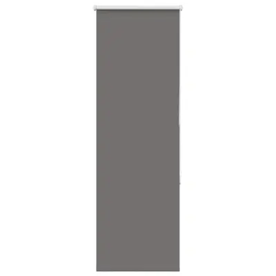 vidaXL Roller Blind Blackout siv 40x150 cm Širina tkanine 35,7 cm