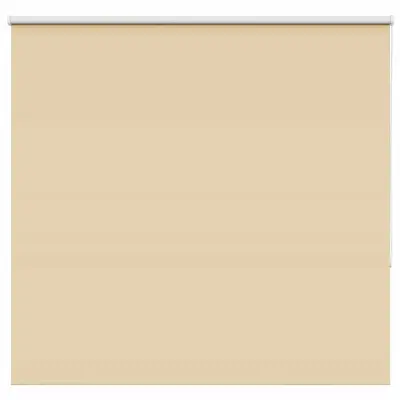 vidaXL Roleta Blackout bež 165x150 cm Širina tkanine 161,6 cm