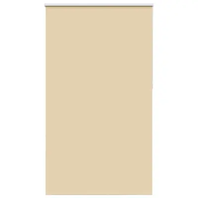 vidaXL Roleta Blackout bež 140x230 cm Širina tkanine 136,6 cm