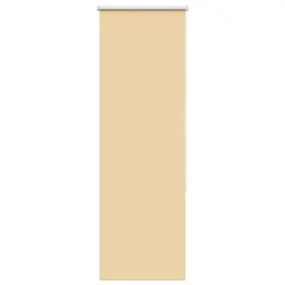 vidaXL Roller Blind Blackout bež 45x150 cm Širina tkanine 40,7 cm