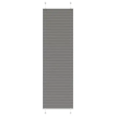 vidaXL Plisirana žaluzija Antracit 60x200 cm Širina tkanine 59,4 cm