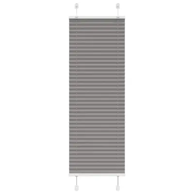 vidaXL Plisirana žaluzija Antracit 45x100 cm Širina tkanine 44,4 cm
