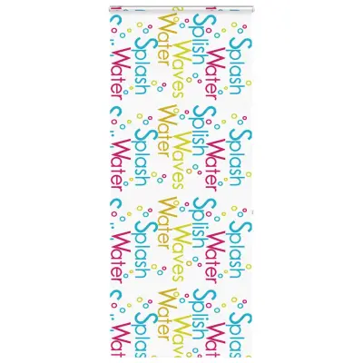 vidaXL Rolo zavesa za prho s kaseto 90x240 cm širina tkanine 86 cm