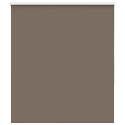 vidaXL Roleta zatemnjena kava 130x150 cm Širina tkanine 126,6 cm