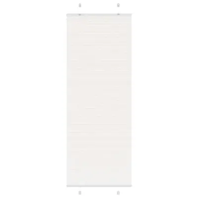 vidaXL Plisirana žaluzija Bela 70x200 cm Širina tkanine 69,4 cm