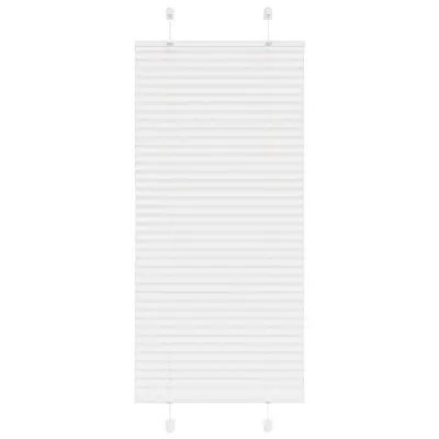 vidaXL Plisirana žaluzija Bela 65x150 cm Širina tkanine 64,4 cm