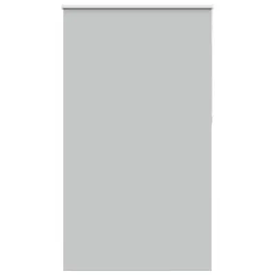 vidaXL Roleta Blackout svetlo siva 130x210 cm Širina tkanine 126,6 cm