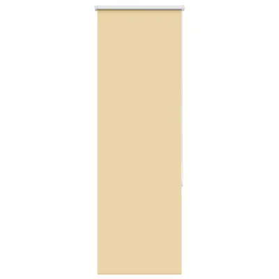 vidaXL Roller Blind Blackout bež 50x150 cm Širina tkanine 45,7 cm