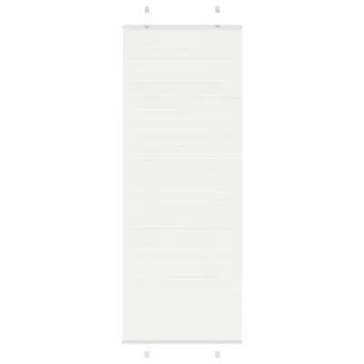 vidaXL Plisirana žaluzija Bela 80x200 cm Širina tkanine 79,4 cm