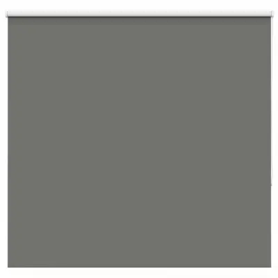 vidaXL Roleta Blackout siv 160x130 cm Širina tkanine 156,6 cm