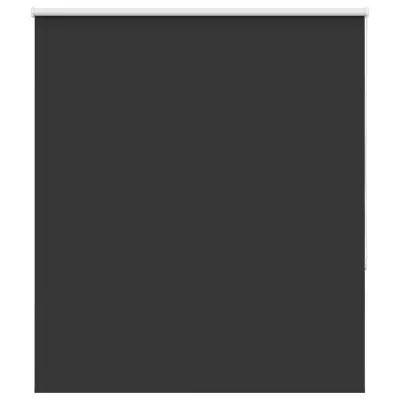 vidaXL Roleta Blackout Black 140x175 cm Širina tkanine 136,6 cm