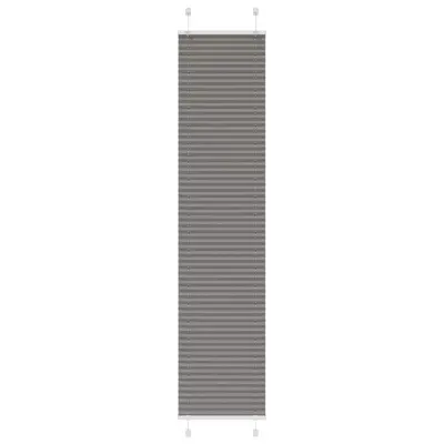 vidaXL Plisirana žaluzija Antracit 50x200 cm Širina tkanine 49,4 cm